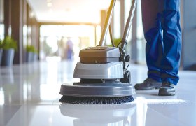施設の床清掃などの環境整備メンテナンス